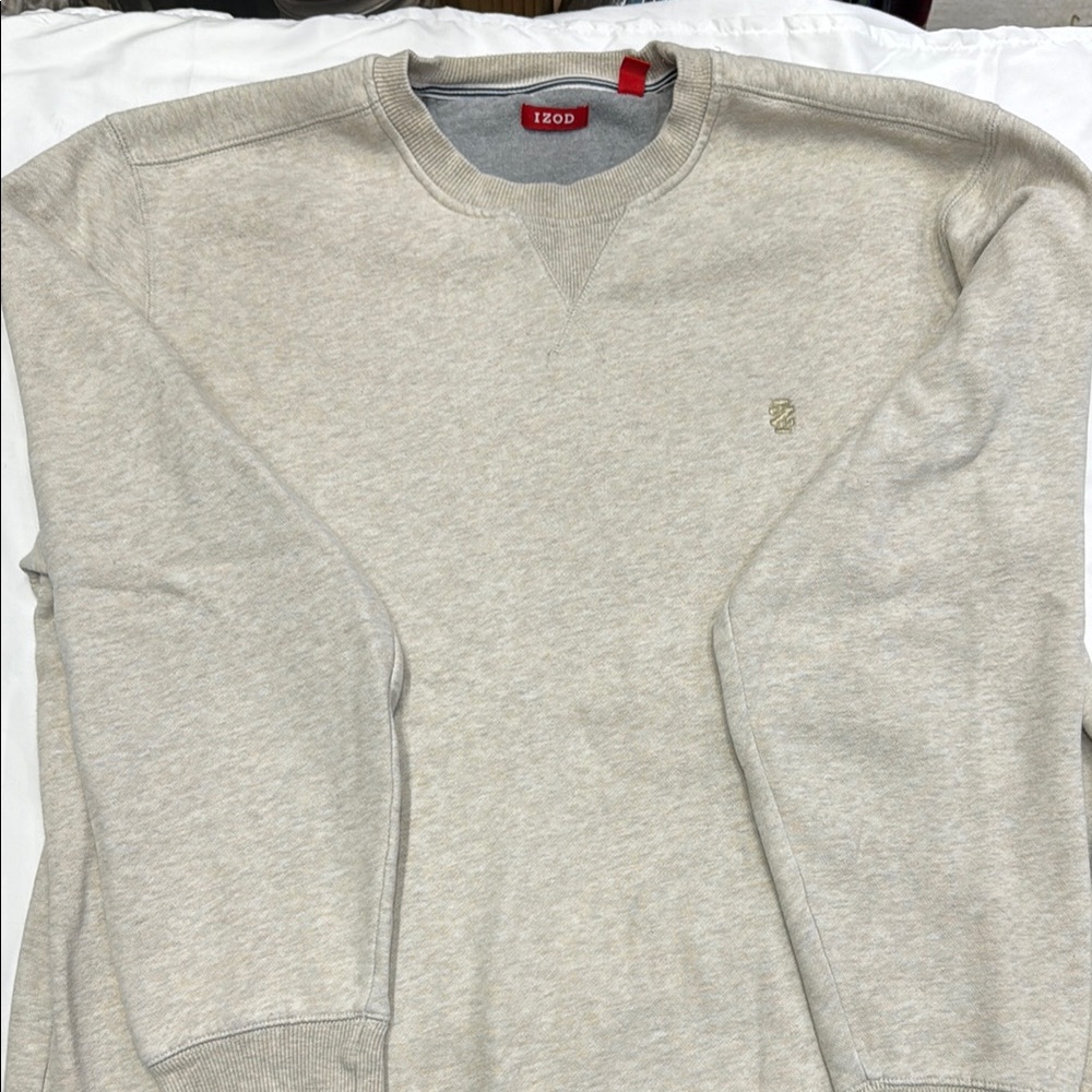 Izod Beige Sweatshirt